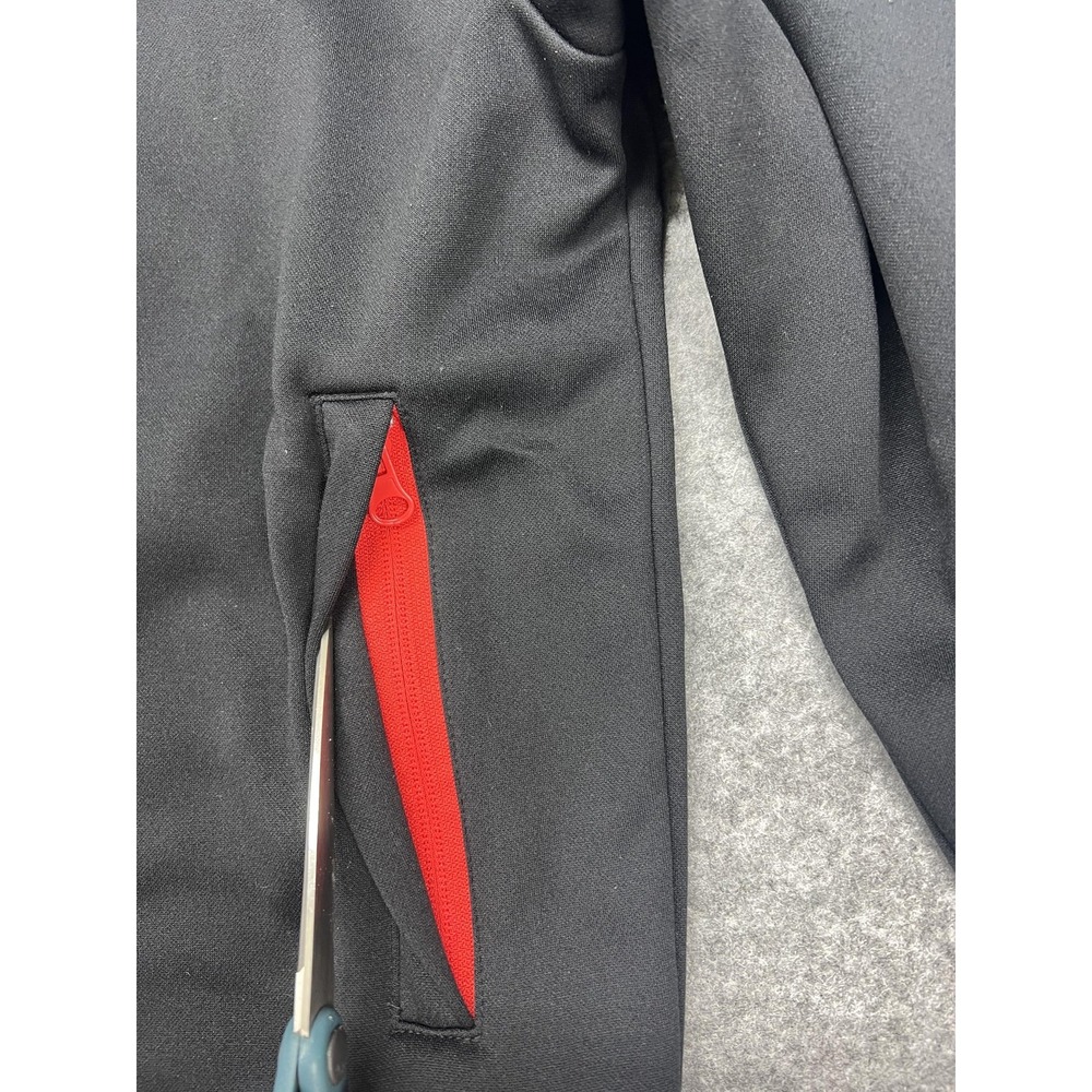 Galibier Jacket Mens Large Black Cycling Softshell Full Zip Fleece Lined Winter - Picture 8 of 10